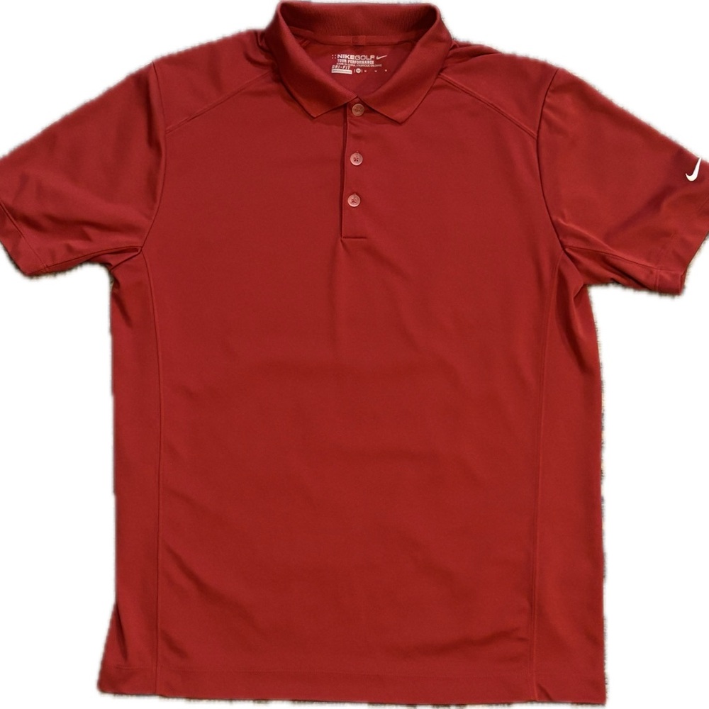 Nike Men's Crimson Polo Shirt